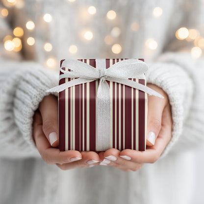 Burgundy Rhythms Slice Through Time