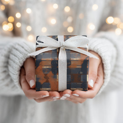 Rust Weaves Midnight Patterns