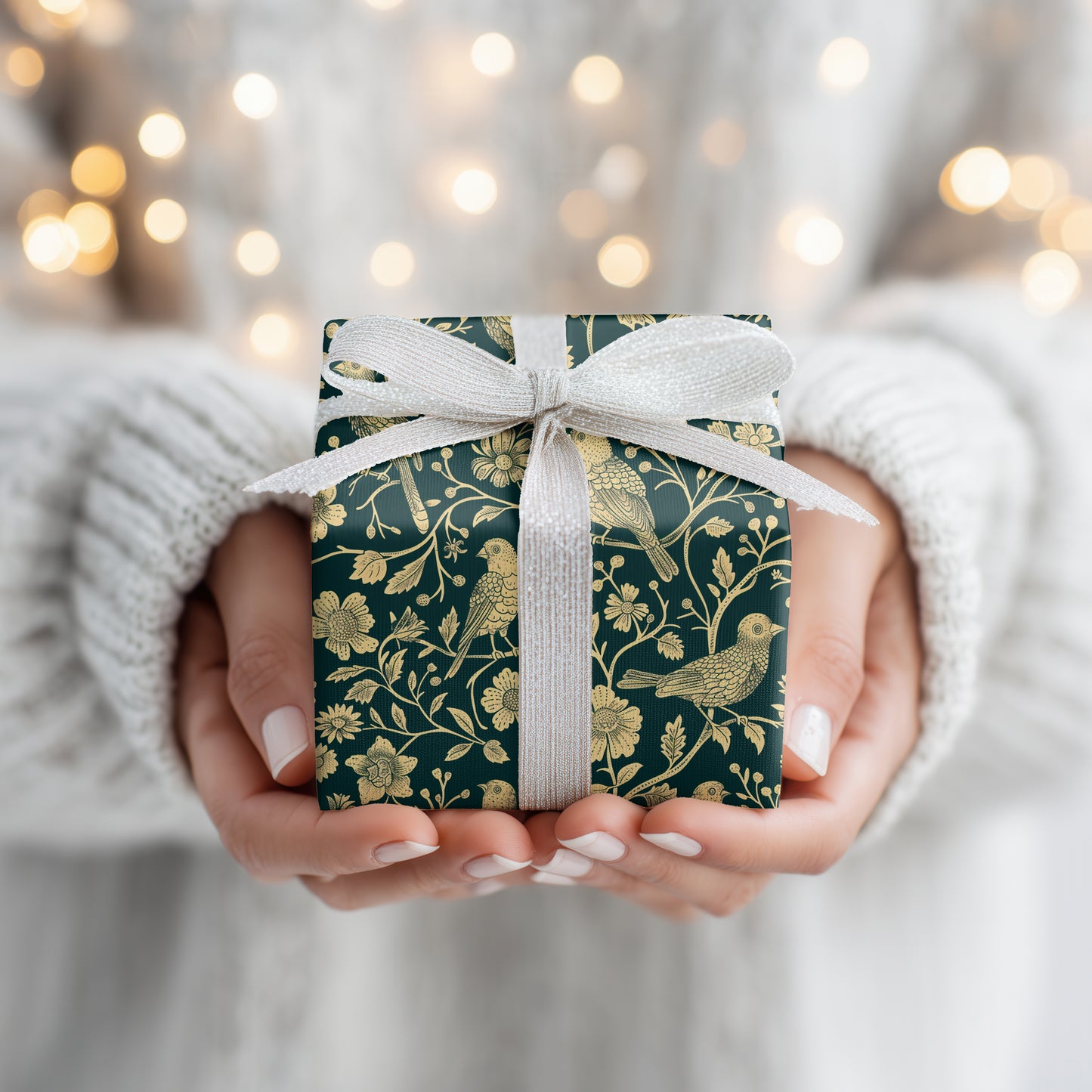 Golden Feathers Dance Through Midnight