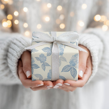 Blue Petals Dancing Softly