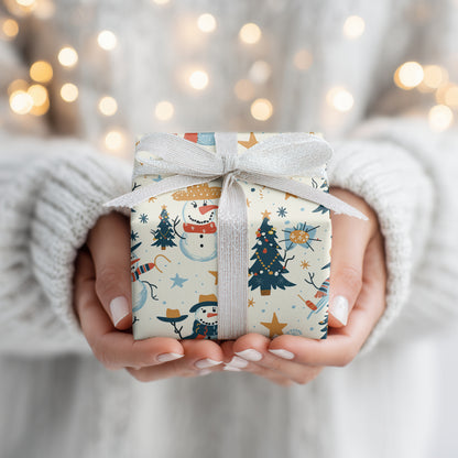 Snowmen Dance Through Winter's Playground