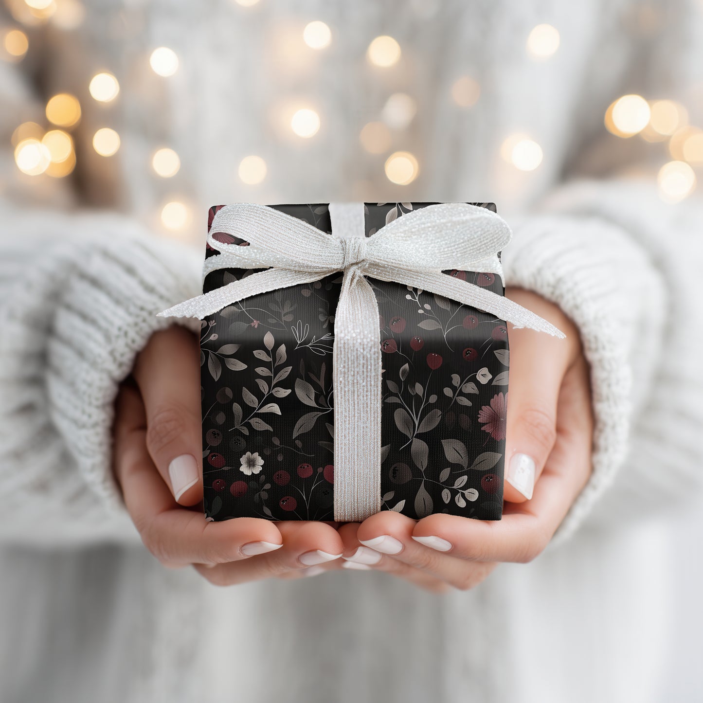 Midnight Berries Between Silent Branches