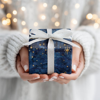 Celestial Nativity Paints Midnight Blue