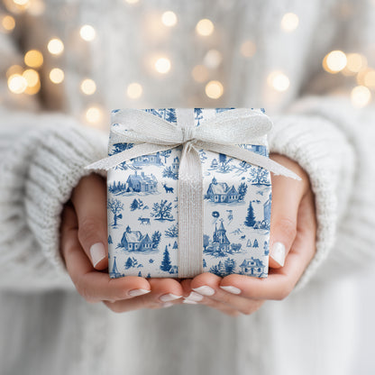 Winter's Blue Porcelain Memories