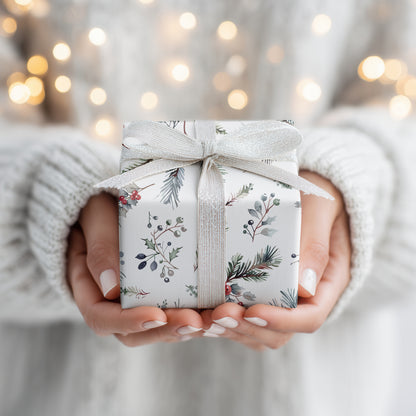 Winter's Delicate Botanical Symphony