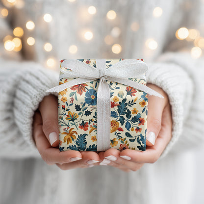 Dancing Blooms Between Autumn's Palette