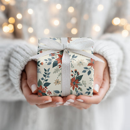 Winter Blooms Dance Softly