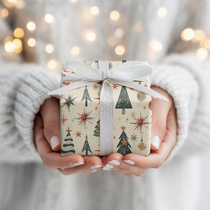 Stars Spark Between Winter Trees