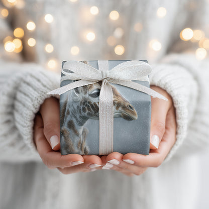 Soft Snow Crowns Distant Traveler