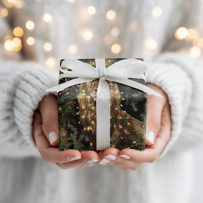 Regal Lights Amid Winter Branches