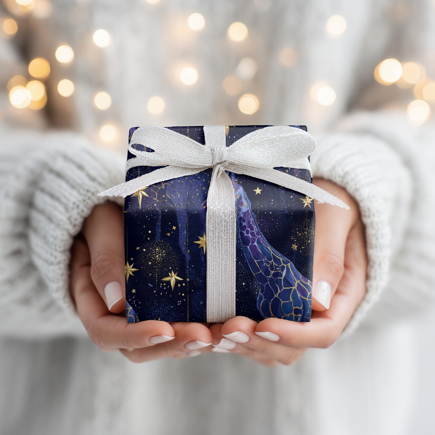 Starlight Traces Celestial Giraffe