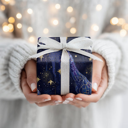 Starlight Traces Celestial Giraffe