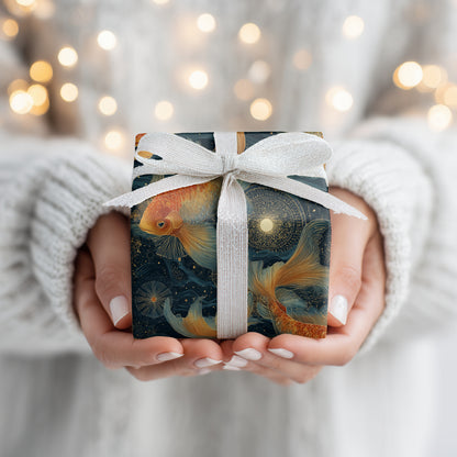 Midnight Currents Dance Celestial Waters