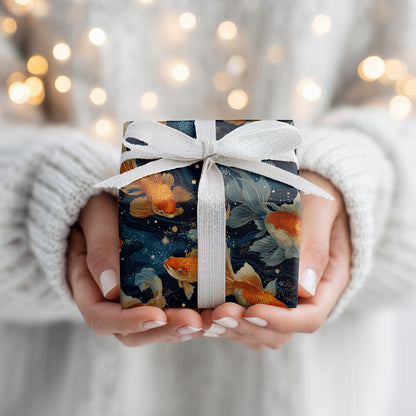 Celestial Currents Of Golden Fins