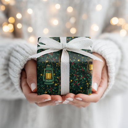 Lanterns Dance Through Winter's Heart