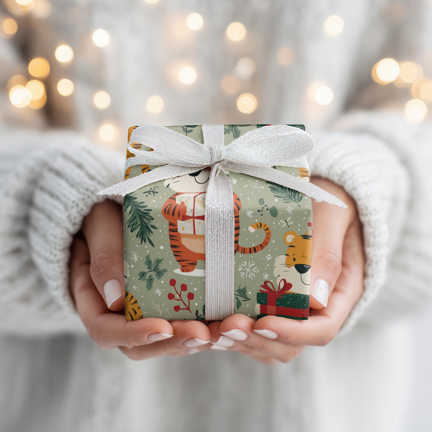Tigers Wrap Gifts With Festive Joy