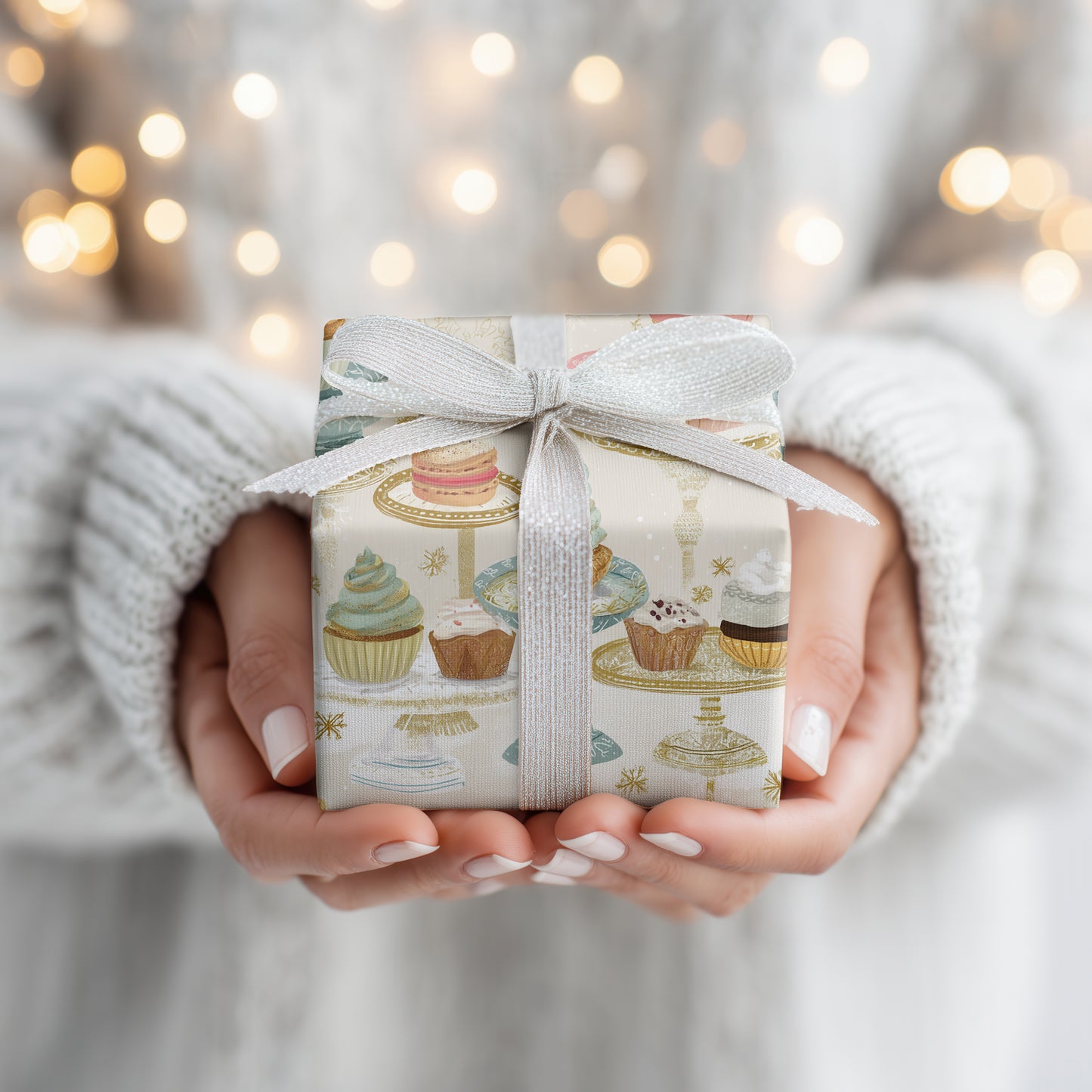 Sweet Snowflakes Dancing On Pedestals