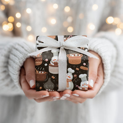 Cocoa Chefs Dancing Through Winter
