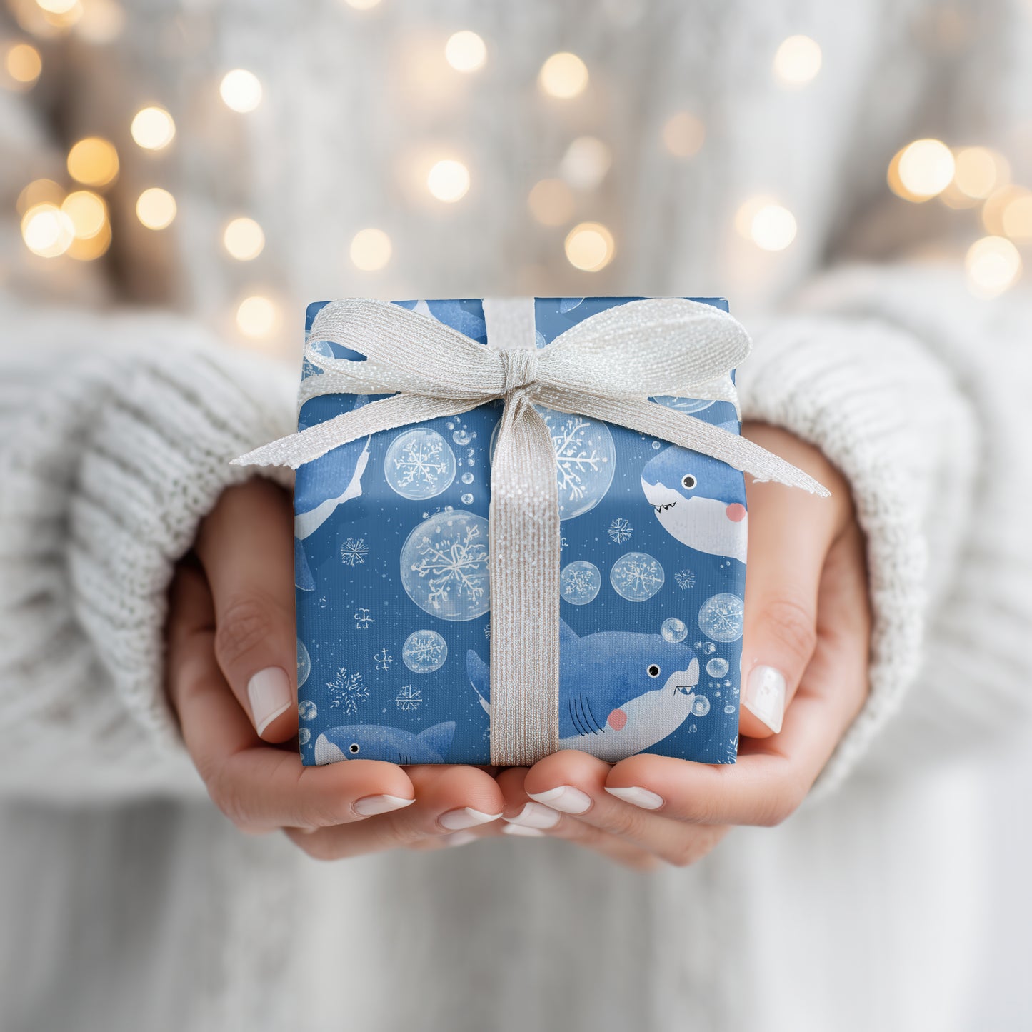 Sharks Drift Through Crystal Worlds