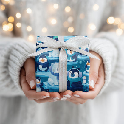 Polar Pals Dancing On Ice