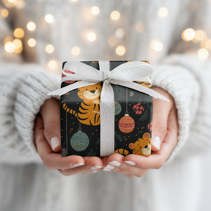 Tigers Trim The Festive Tree