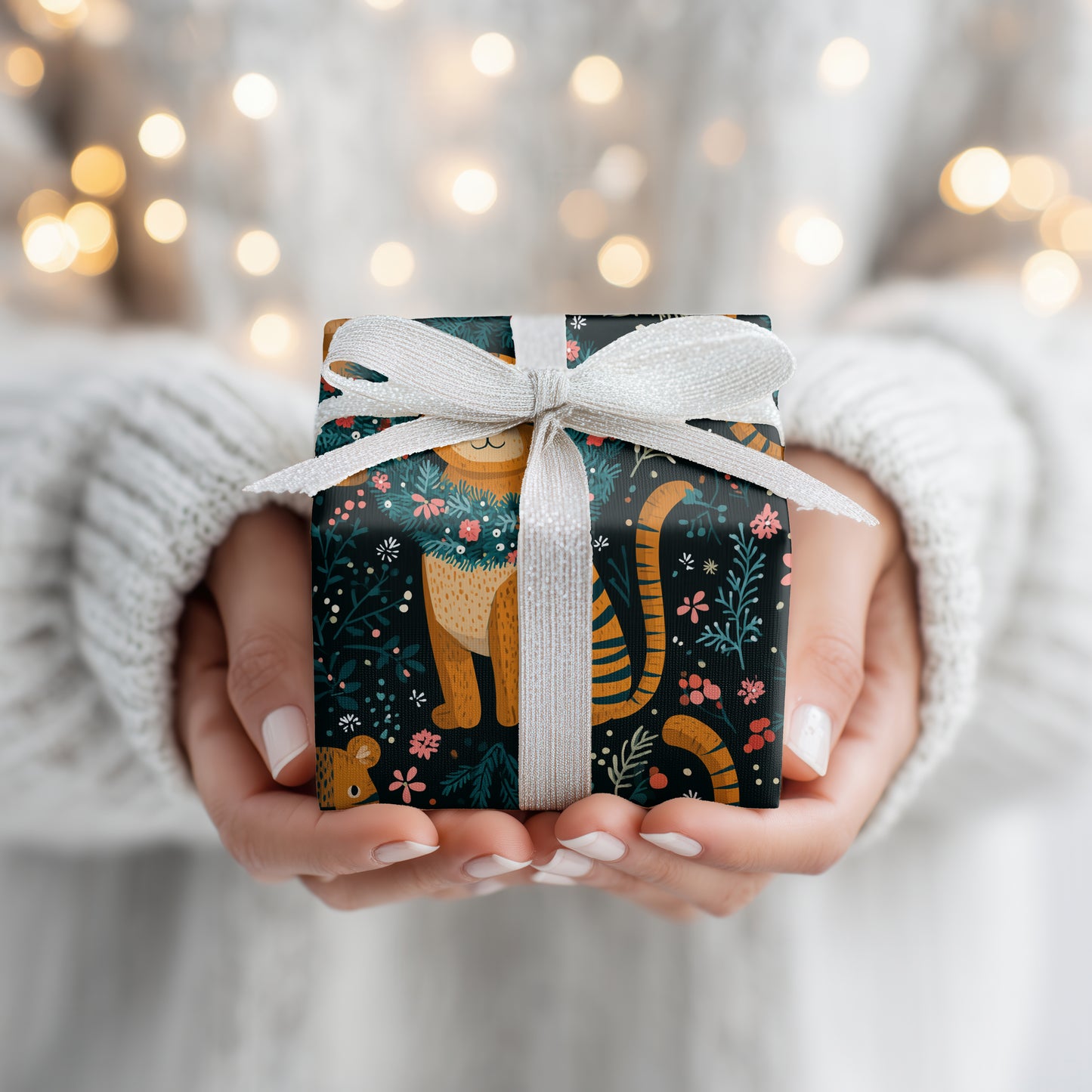 Tigers Dance Through Midnight Gardens