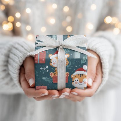 Festive Tigers Unwrap Holiday Cheer