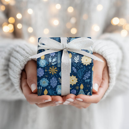 Flames Dancing Through Winter's Faith