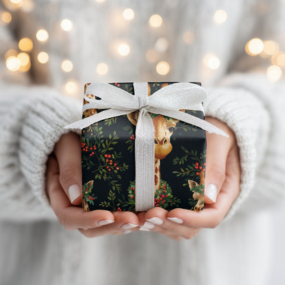 Festive Necks Among Winter Berries