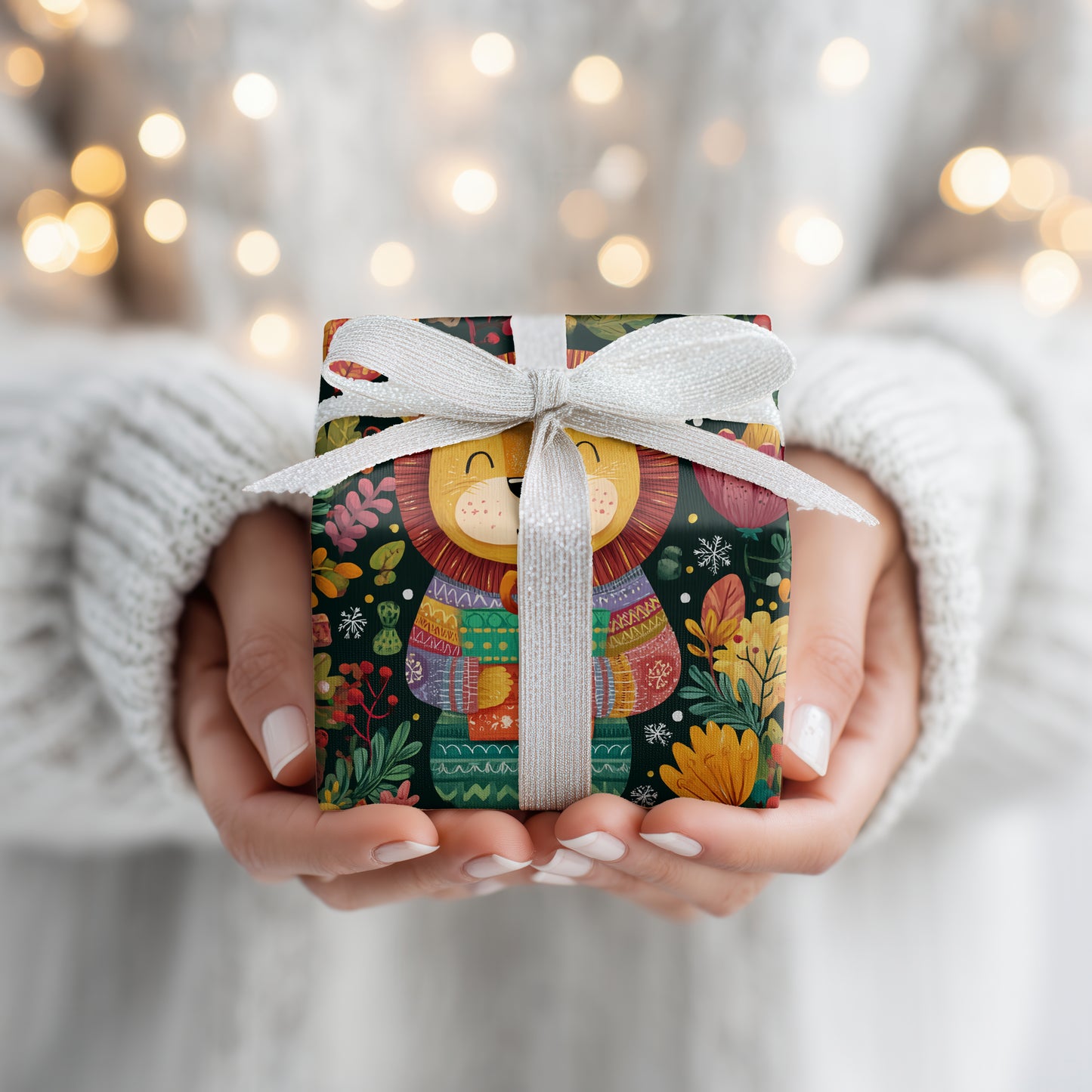 Lion's Cozy Christmas Surprise