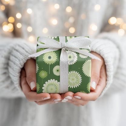 Green Meadows Dance With Petals