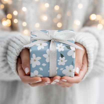 Soft Blossoms Dance Across Sky