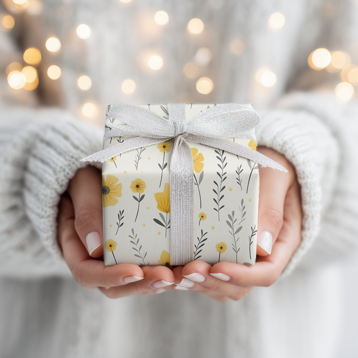 Sunlight Blooms Between Soft Stems