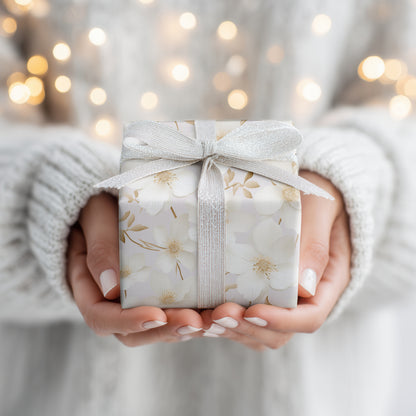 Soft Petals Dance In Silk