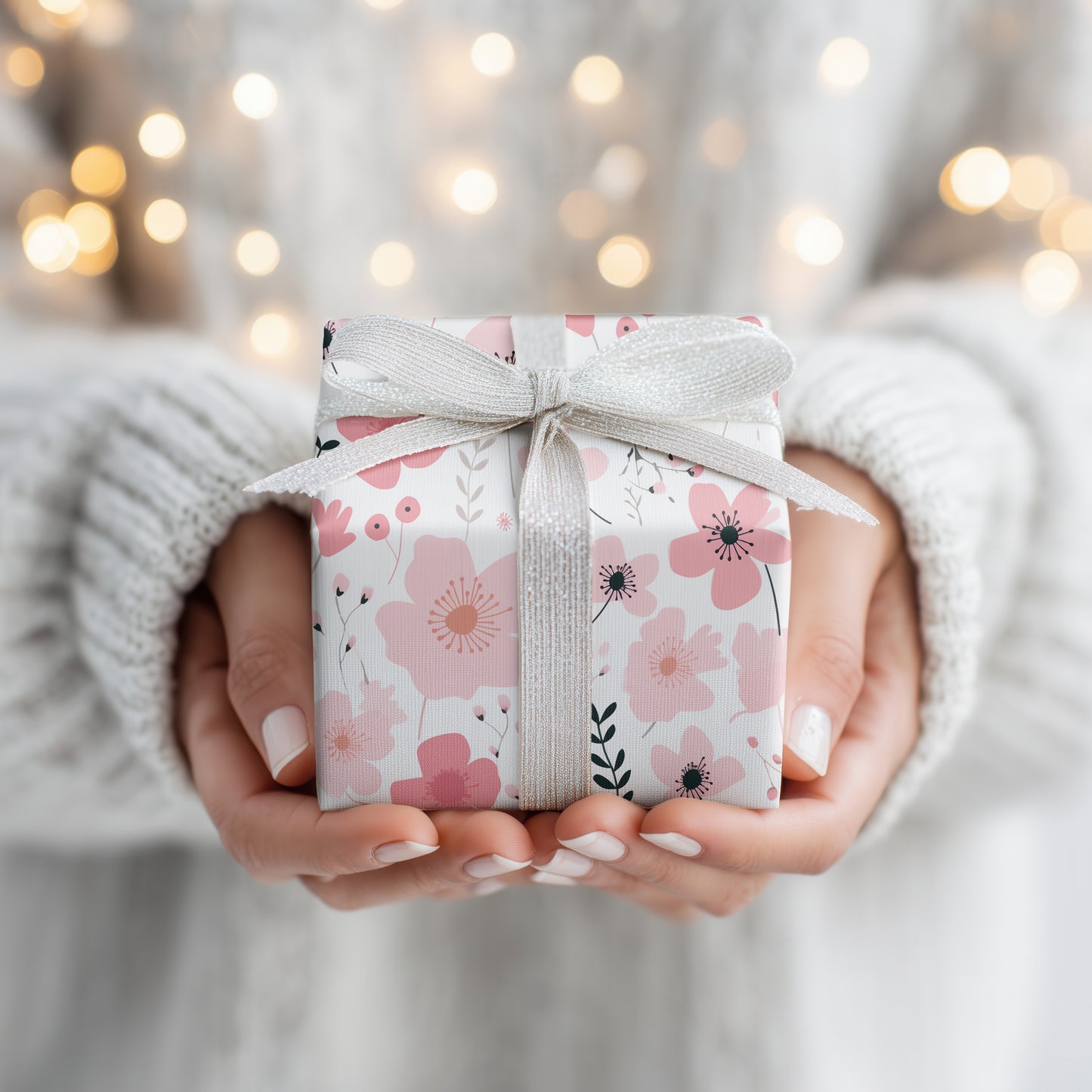 Soft Petals Dance Between Seasons