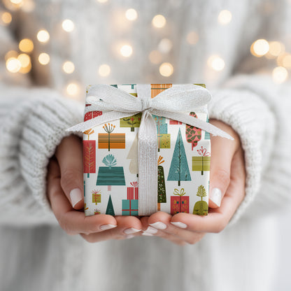 Joyful Evergreens and Wrapped Delights