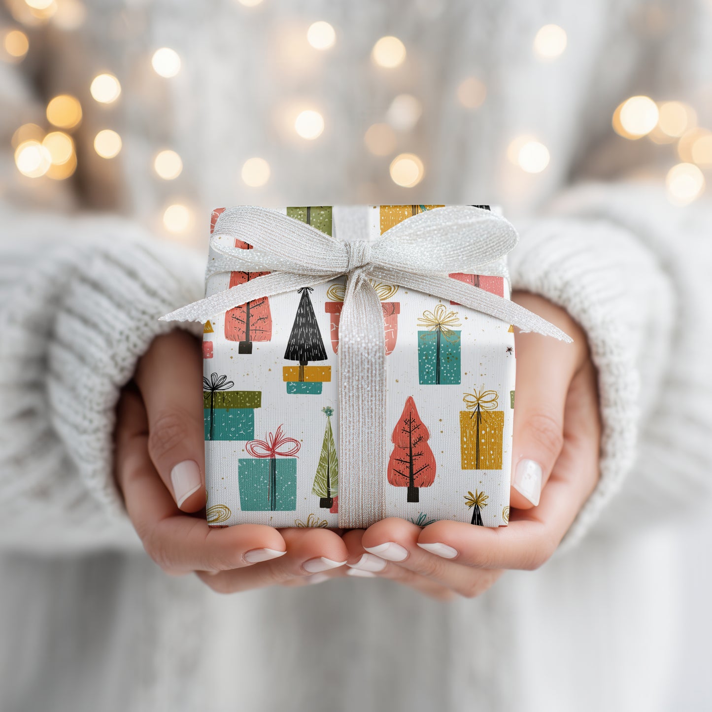 Festive Parcels Dance With Trees