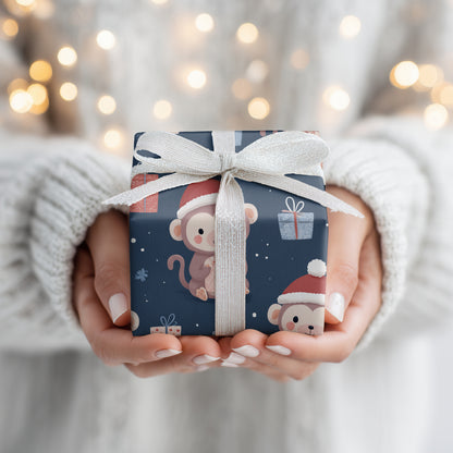 Merry Monkeys Unwrap Winter Wonders