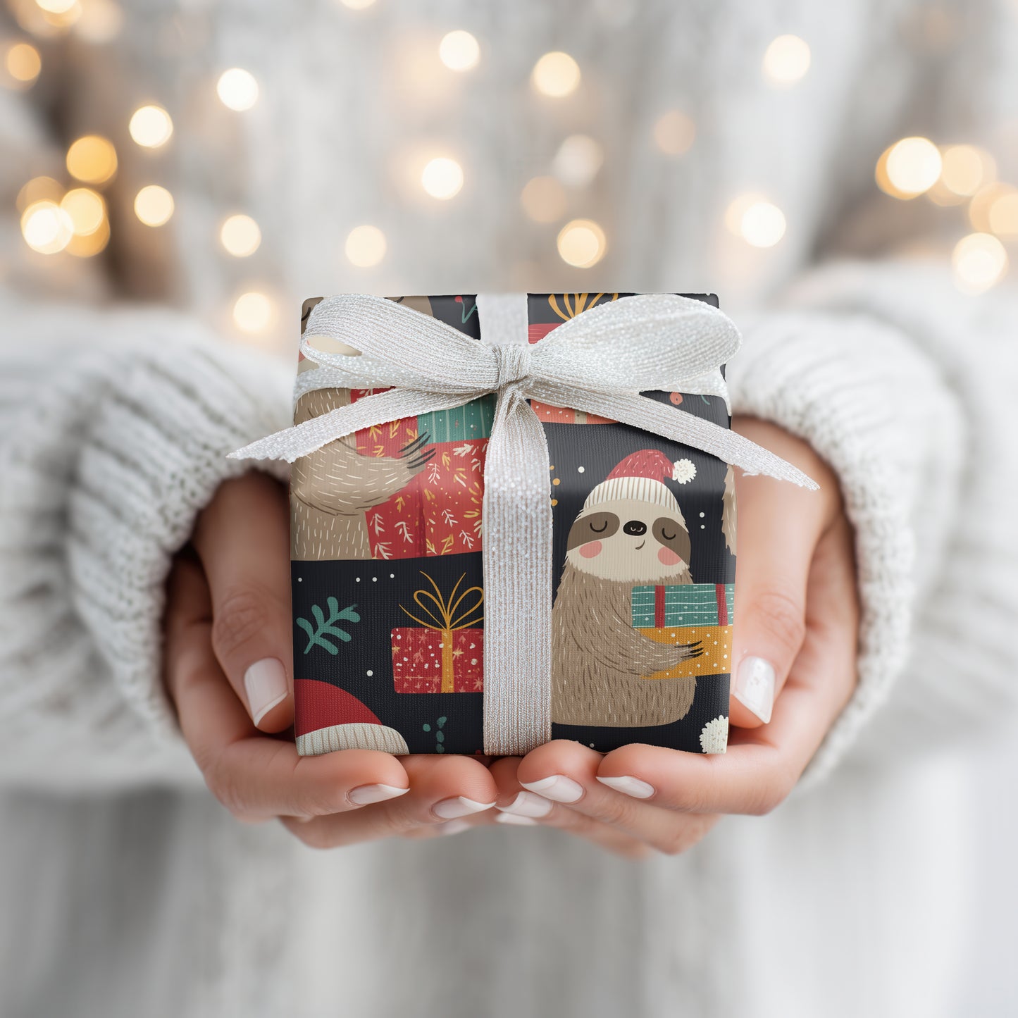 Sleepy Sloths Unwrap Holiday Magic