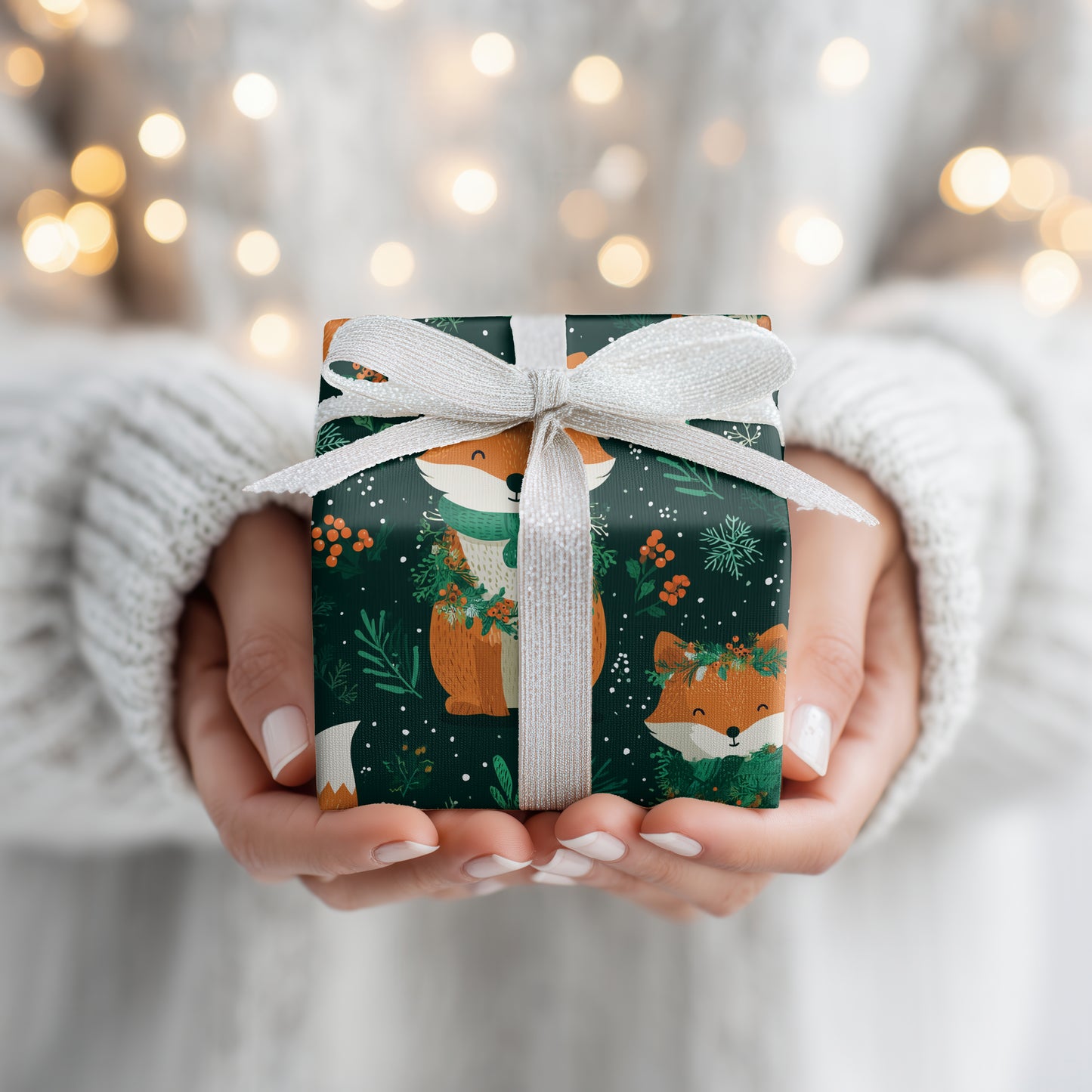 Frosty Foxes Dance Through Winter