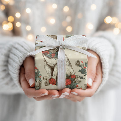 Winter's Crimson Pine Companions