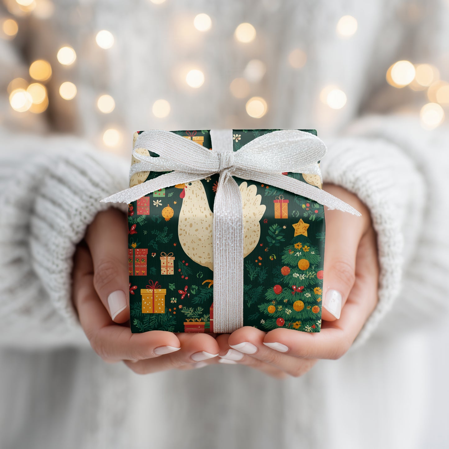 Festive Feathered Friends Celebrate Christmas