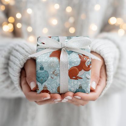 Russet Tails Dance Winter's Pattern