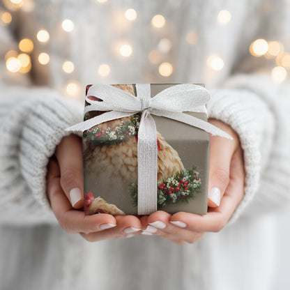 Festive Feathers Wear Winter's Grace