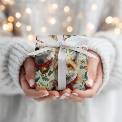 Festive Foxes Ring Holiday Cheer