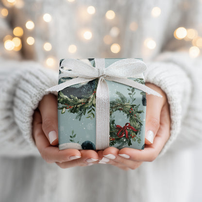 Winter's Playful Panda Parade