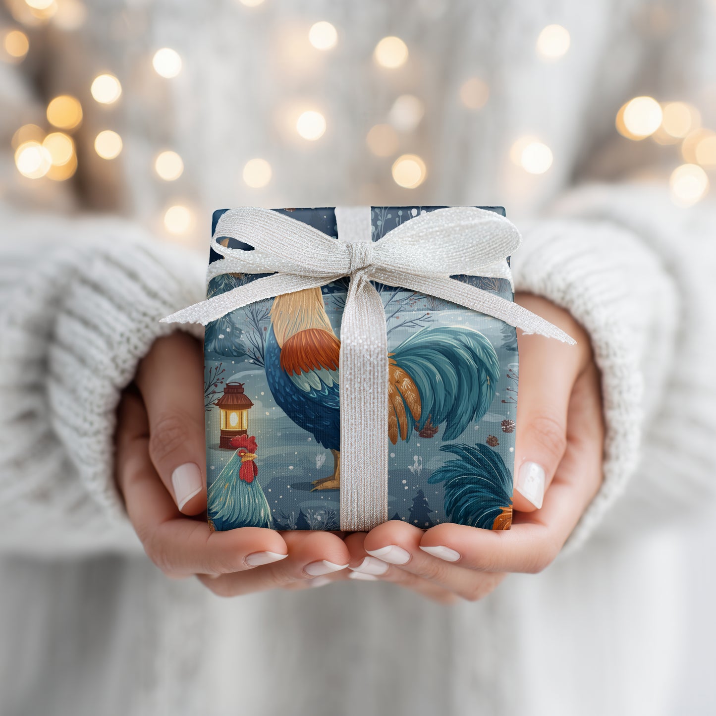 Midnight Roosters Guard Winter's Silence