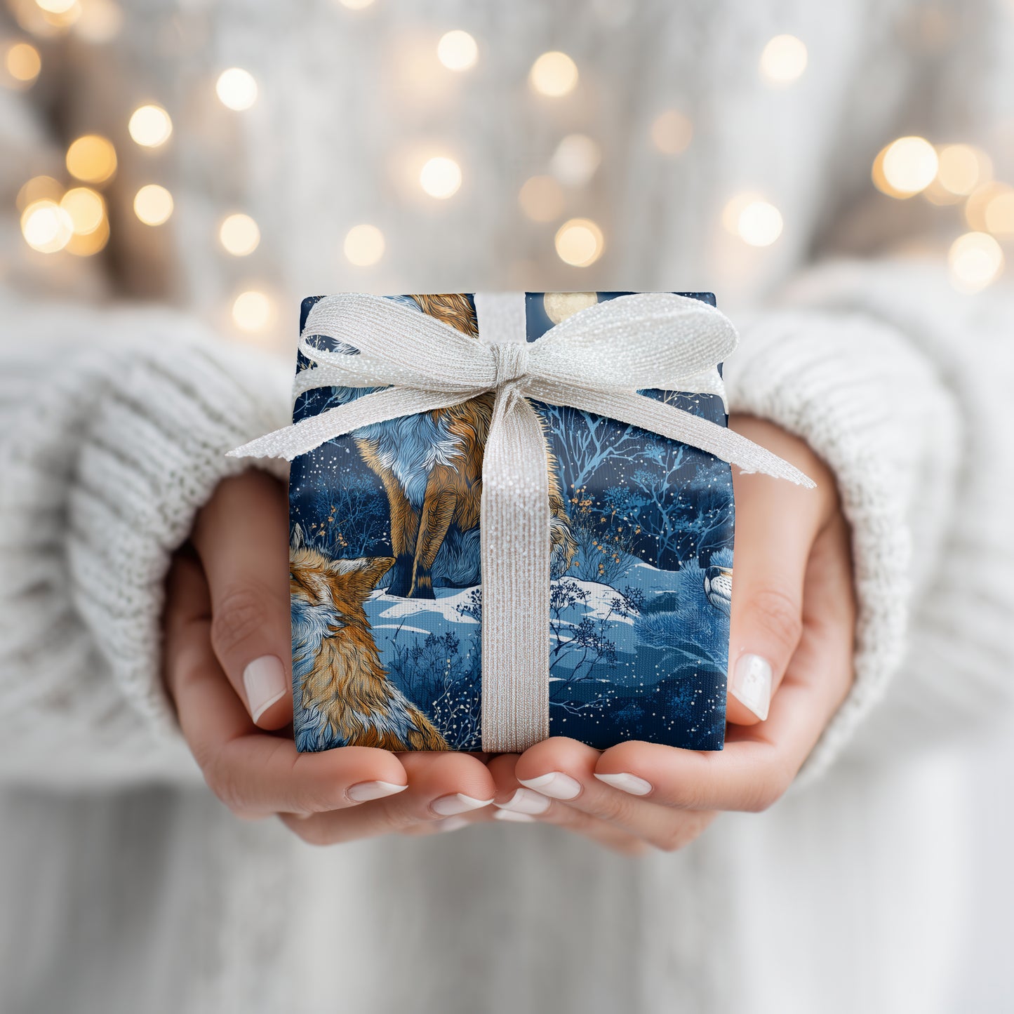 Lunar Fur Weaves Winter's Tale