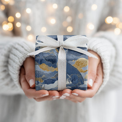 Starlit Wolf Calls Midnight's Song