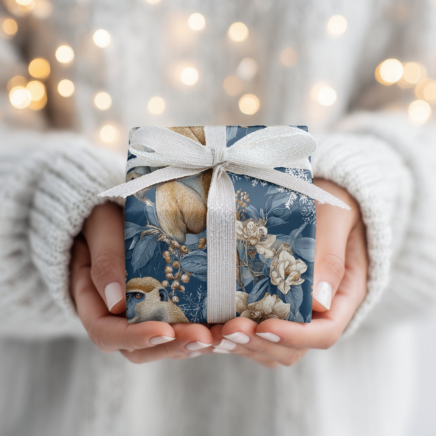 Winter's Primal Botanical Symphony